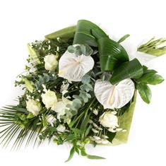 Fleur Coutures Contemporary White Sheaf