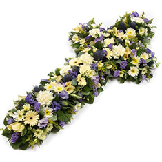 Fleur Coutures Loose Flowered Cross