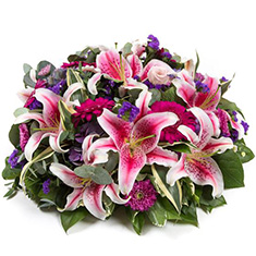 Fleur Coutures Stargazer Lily Posy Pad