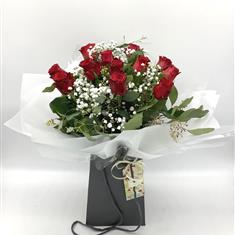 Fleur Coutures Dozen Red Roses