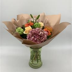 Jessicas Autumnal Vase Arrangement 