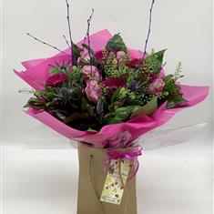 Fleur Coutures Mothers Day Rustic and Wild Arrangement 