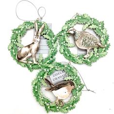 Winter Wildlife Decoration by Gisela Graham